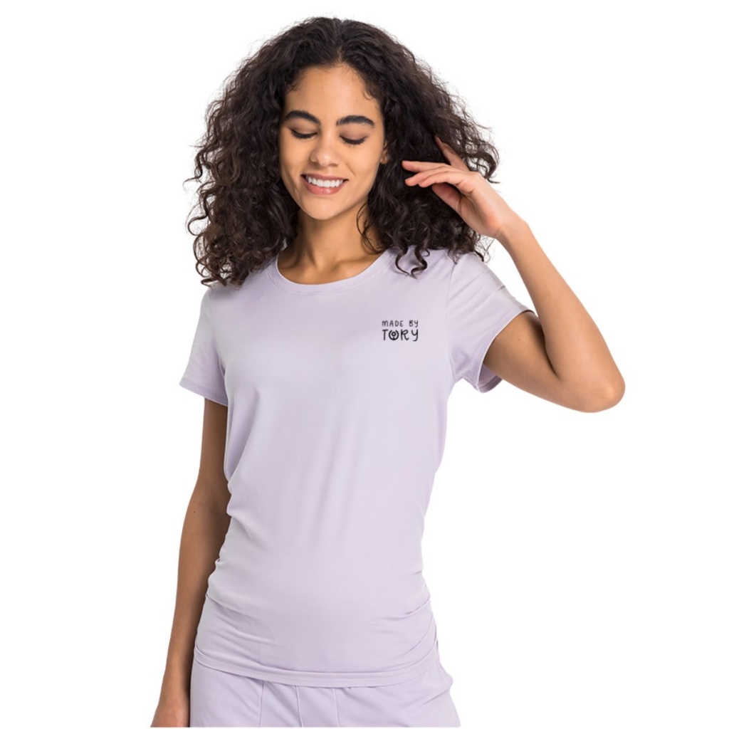 Women’s Skin-friendly Back Knot T-shirts Sleeve