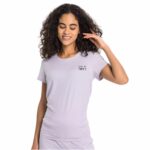 Women’s Skin-friendly Back Knot T-shirts Sleeve