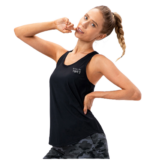 Yoga Sports Gym Fitness Rib Knit Vest Top